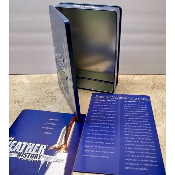 The Weather Channel When Weather Changed History 5 DVD Box Set Tin Box 2009 - Picture 4 of 10